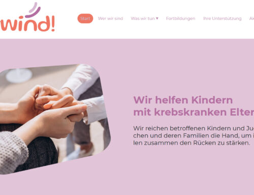 Ein neues Gesicht für Aufwind! – Kindern Raum zum Atmen geben